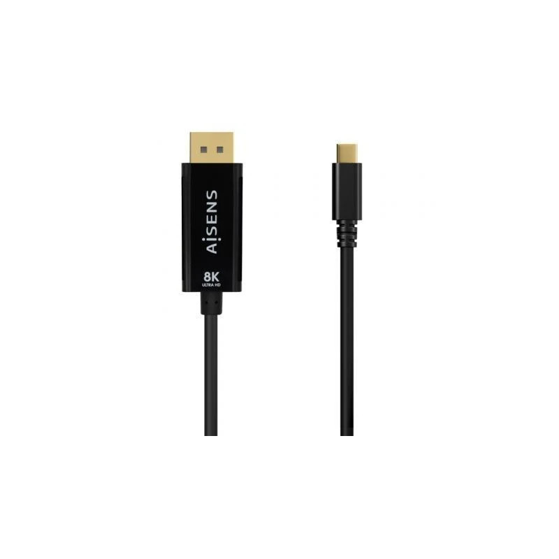 Cable Conversor Aisens A109-0689/ USB Tipo-C Macho - DisplayPort Macho