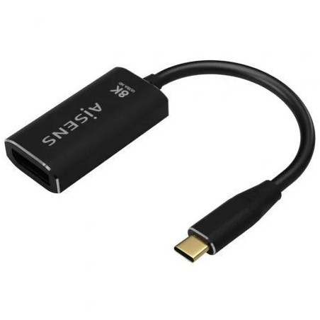 Conversor Aisens A109-0690/ USB Tipo-C Macho - DisplayPort Hembra/ Has