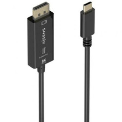 Cable Conversor Aisens A109-0879/ USB Tipo-C Macho - DisplayPort Macho