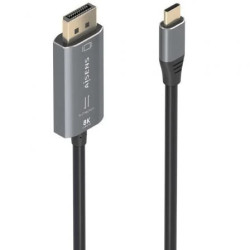 Cable Conversor Aisens A109-0880/ USB Tipo-C Macho - DisplayPort Macho
