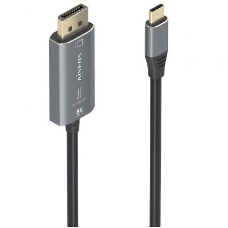Cable Conversor Aisens A109-0880/ USB Tipo-C Macho - DisplayPort Macho