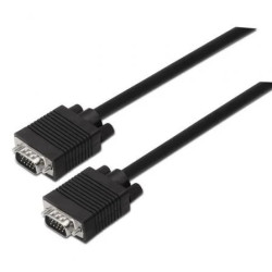 Cable SVGA Aisens A113-0068/ VGA Macho - VGA Macho/ Hasta 3W/ 10Mbps/