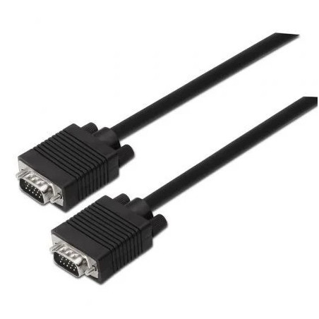 Cable SVGA Aisens A113-0069/ VGA Macho - VGA Macho/ Hasta 3W/ 10Mbps/