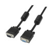Cable SVGA Aisens A113-0079/ VGA Macho - VGA Hembra/ Hasta 3W/ 10Mbps/