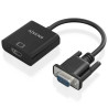 Cable Conversor Aisens A115-0873/ VGA Macho/ HDMI Hembra - Jack 3.5 He
