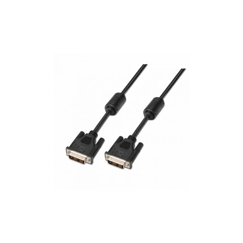 Cable DVI Aisens A117-0086/ DVI-D Macho - DVI-D Macho/ Hasta 3W/ 10Mbp