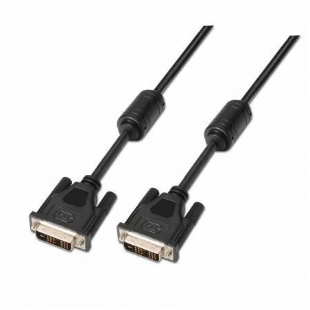 Cable DVI Aisens A117-0086/ DVI-D Macho - DVI-D Macho/ Hasta 3W/ 10Mbp