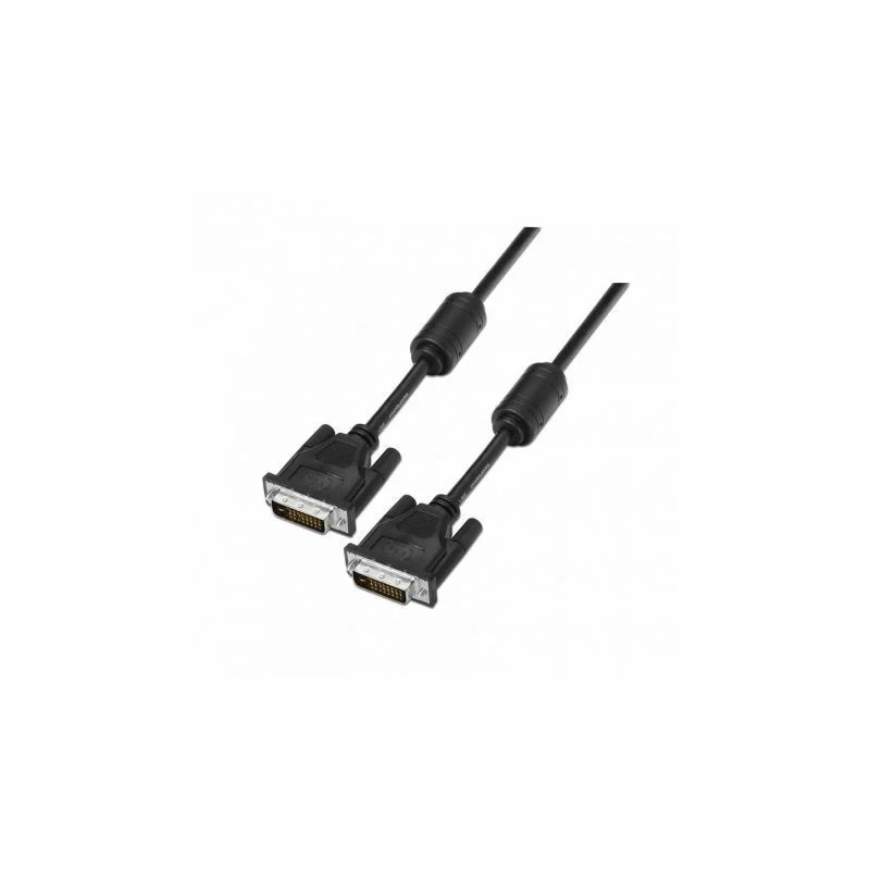 Cable DVI Aisens A117-0089/ DVI-D Macho - DVI-D Macho/ Hasta 3W/ 10Mbp