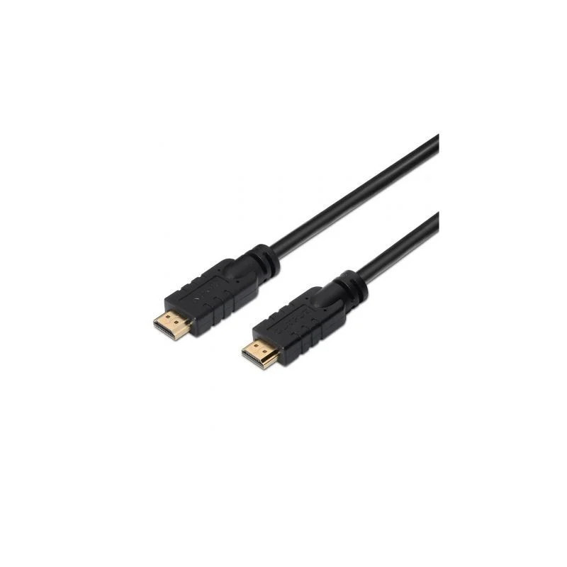 Cable HDMI Aisens 1.4 A119-0103/ HDMI Macho - HDMI Macho/ 15m/ Negro