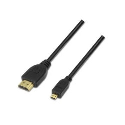 Cable Micro HDMI Aisens A119-0117/ HDMI Macho - Micro HDMI Macho/ Hast