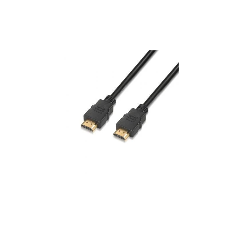 Cable HDMI 2.0 4K Aisens A120-0372/ HDMI Macho - HDMI Macho/ 10m/ Negr