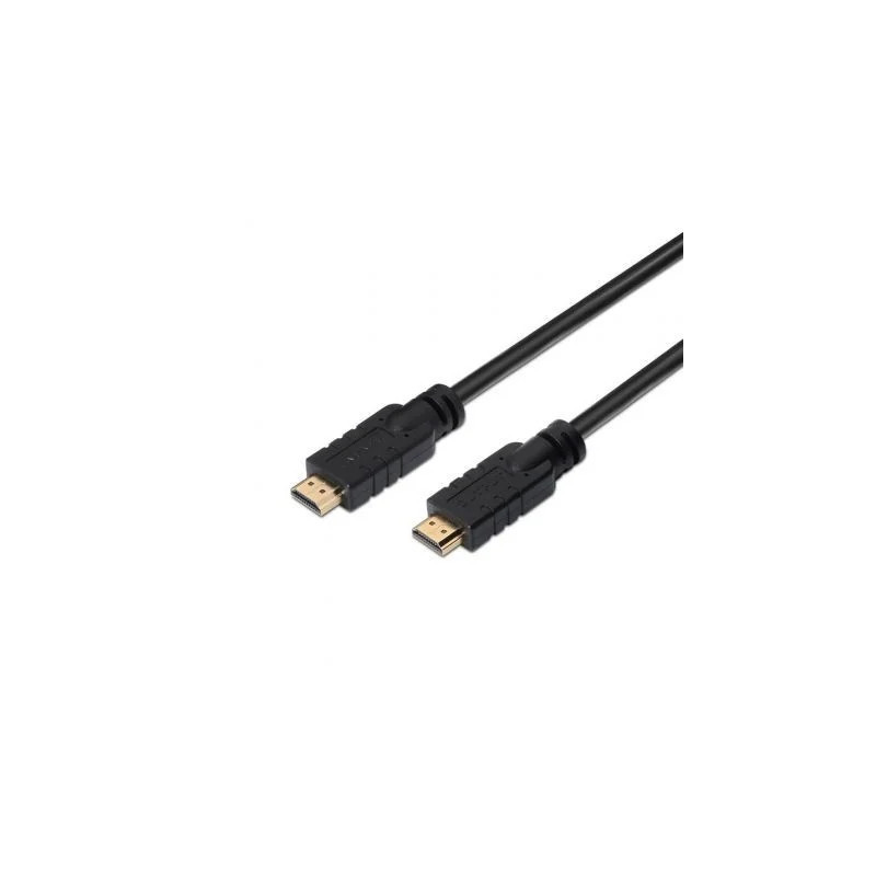 Cable HDMI 2.0 4K Aisens A120-0373/ HDMI Macho - HDMI Macho/ 15m/ Negr