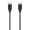 Cable HDMI 2.0 4K Aisens A120-0725/ HDMI Macho - HDMI Macho/ 3m/ Negro