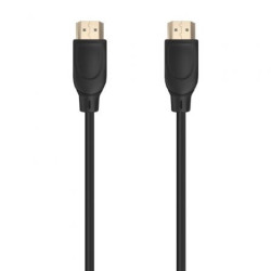 Cable HDMI 2.0 4K Aisens A120-0726/ HDMI Macho - HDMI Macho/ 5m/ Negro