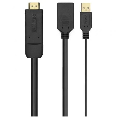 Cable Conversor 4K Aisens A122-0642/ HDMI Macho - DisplayPort Hembra -