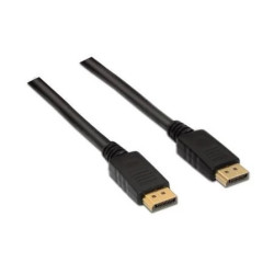Cable DisplayPort 1.2 4K Aisens A124-0130/ DisplayPort Macho - Display