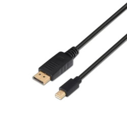 Cable Mini DisplayPort 1.2 4K Aisens A124-0131/ DisplayPort Macho - Mi