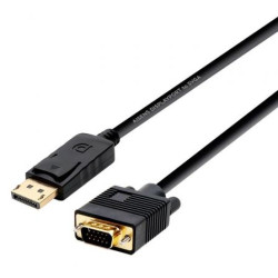 Cable Conversor Aisens A125-0365/ DisplayPort Macho - VGA Macho/ Hasta