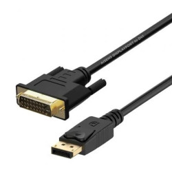 Cable Conversor Aisens A125-0366/ DisplayPort Macho - DVI Macho/ Hasta