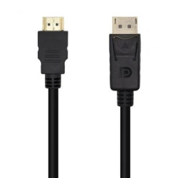 Cable Conversor Aisens A125-0460/ Displayport Macho - HDMI Macho/ Hast