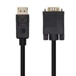 Cable Conversor Aisens A125-0462/ DisplayPort Macho - VGA Macho/ Hasta
