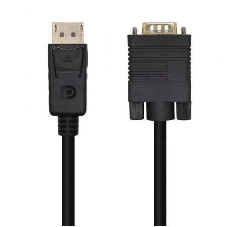 Cable Conversor Aisens A125-0462/ DisplayPort Macho - VGA Macho/ Hasta