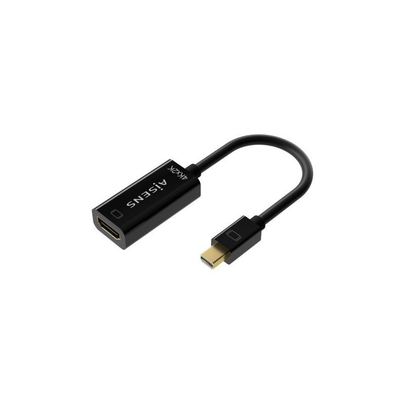 Cable Conversor Aisens A125-0643/ Mini DisplayPort Macho - HDMI Hembra