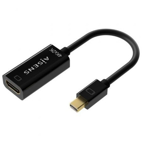 Cable Conversor Aisens A125-0643/ Mini DisplayPort Macho - HDMI Hembra