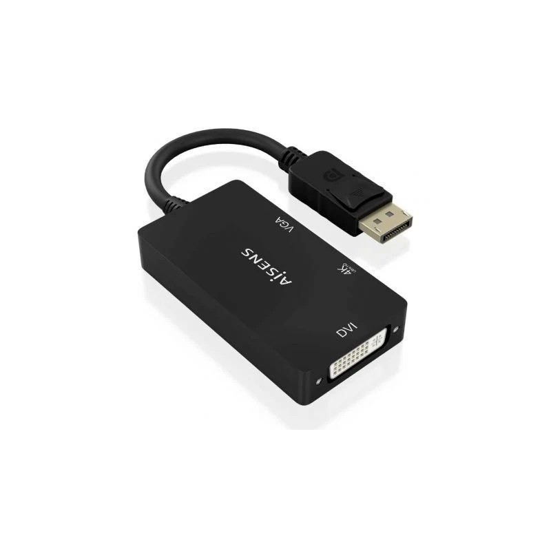 Cable Conversor Aisens A125-0861/ DisplayPort Macho/ VGA Hembra - DVI