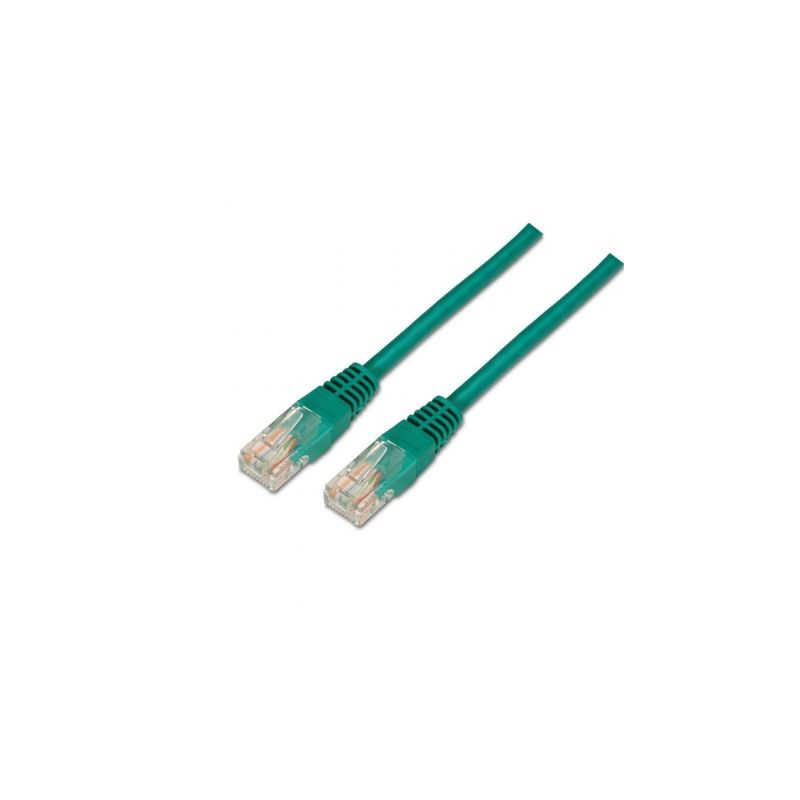 Cable de Red RJ45 UTP Aisens A133-0195 Cat.5e/ 2m/ Verde