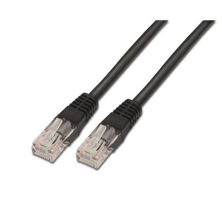 Cable de Red RJ45 UTP Aisens A133-0205 Cat.5e/ 3m/ Negro