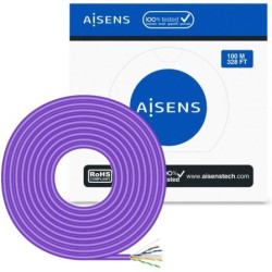 Bobina de Cable RJ45 AWG23 UTP Aisens A135-0747 Cat.6/ LSZH/ 100m/ Vio