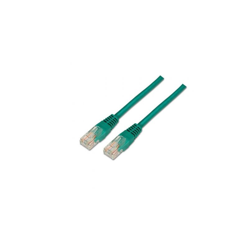 Cable de Red RJ45 UTP Aisens A135-0245 Cat.6/ 50cm/ Verde
