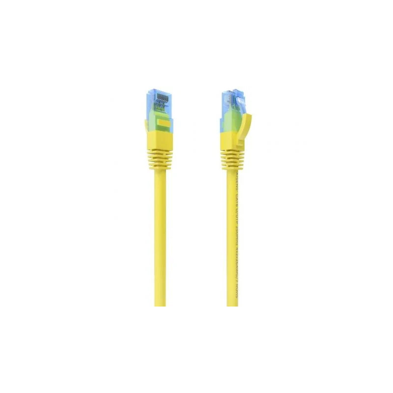 Cable de Red RJ45 AWG26 CCA UTP Aisens A135-0832 Cat.6/ 75cm/ Amarillo