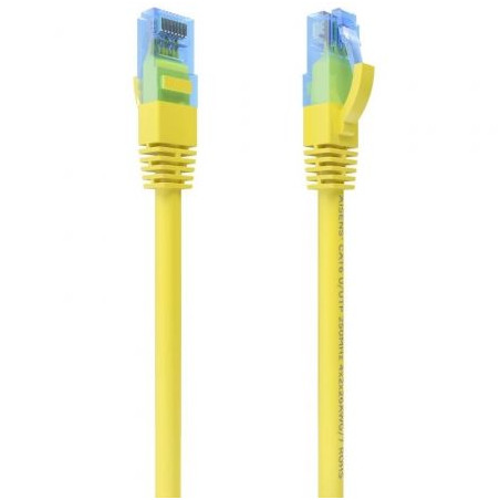 Cable de Red RJ45 AWG26 CCA UTP Aisens A135-0833 Cat.6/ 1m/ Amarillo