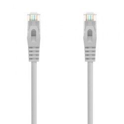 Cable de Red RJ45 AWG24 UTP Aisens A145-0553 Cat.6A/ LSZH/ 30cm/ Gris