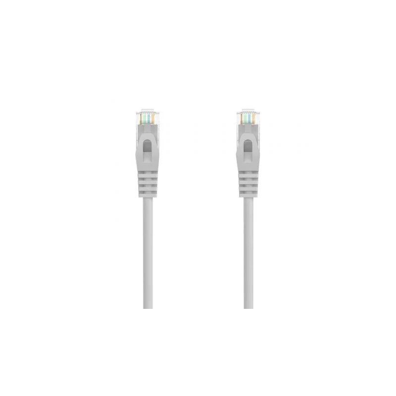 Cable de Red RJ45 AWG24 UTP Aisens A145-0555 Cat.6A/ LSZH/ 20m/ Gris