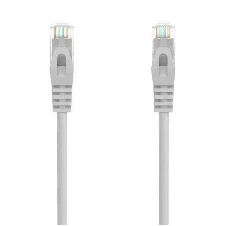 Cable de Red RJ45 AWG24 UTP Aisens A145-0555 Cat.6A/ LSZH/ 20m/ Gris