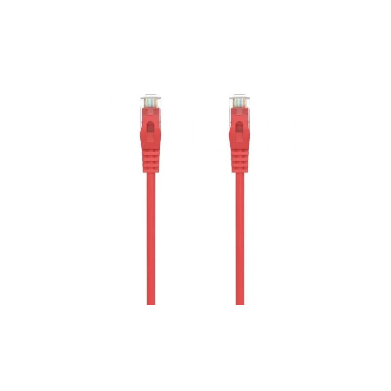 Cable de Red RJ45 AWG24 UTP Aisens A145-0556 Cat.6A/ LSZH/ 25cm/ Rojo