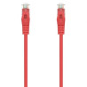 Cable de Red RJ45 AWG24 UTP Aisens A145-0557 Cat.6A/ LSZH/ 30cm/ Rojo
