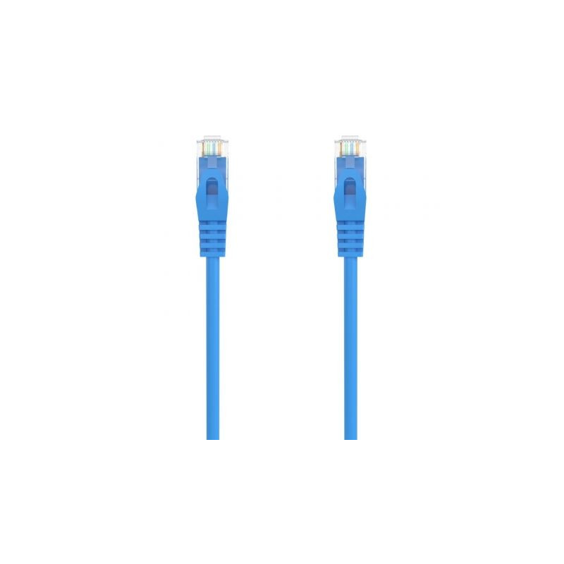 Cable de Red RJ45 AWG24 UTP Aisens A145-0574 Cat.6A/ LSZH/ 1.5m/ Azul
