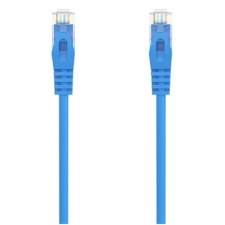 Cable de Red RJ45 AWG24 UTP Aisens A145-0574 Cat.6A/ LSZH/ 1.5m/ Azul