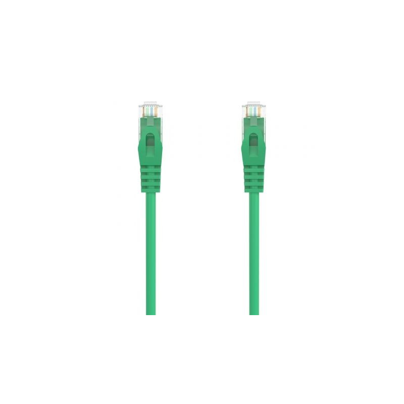 Cable de Red RJ45 AWG24 UTP Aisens A145-0581 Cat.6A/ LSZH/ 1.5m/ Verde
