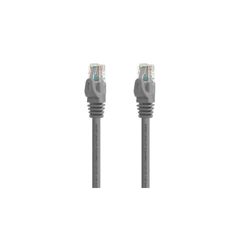 Cable de Red RJ45 UTP Aisens A145-0330 Cat.6A/ 10m/ Gris
