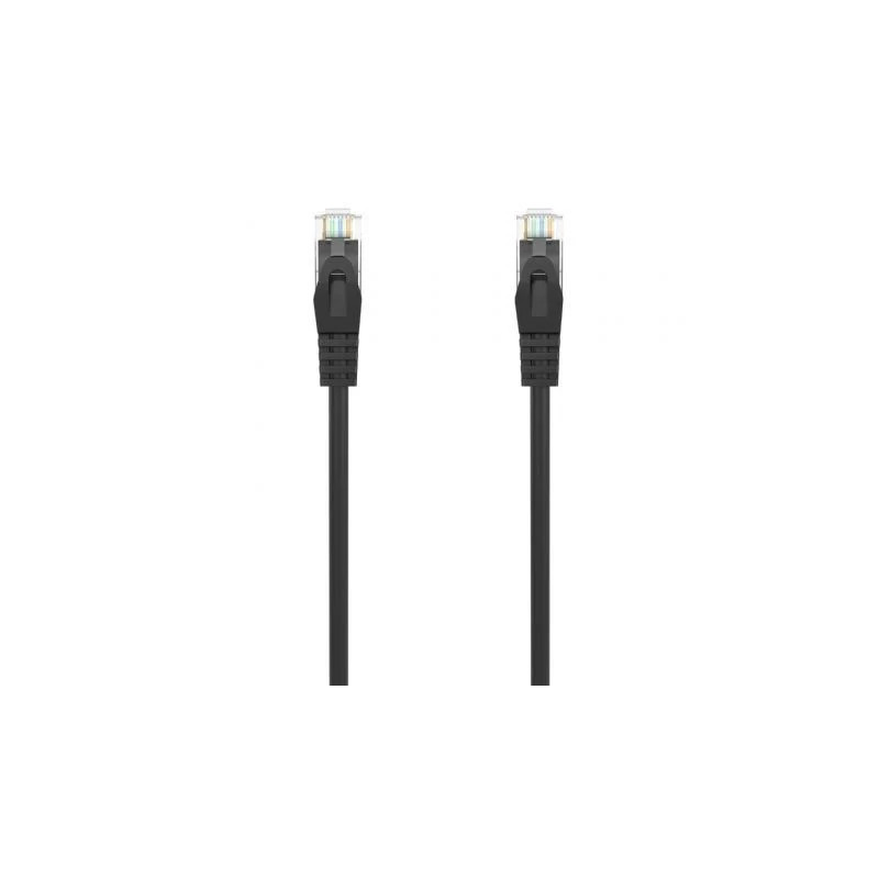 Cable de Red RJ45 AWG24 UTP Aisens A145-0584 Cat.6A/ LSZH/ 25cm/ Negro