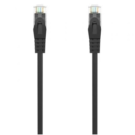 Cable de Red RJ45 AWG24 UTP Aisens A145-0584 Cat.6A/ LSZH/ 25cm/ Negro
