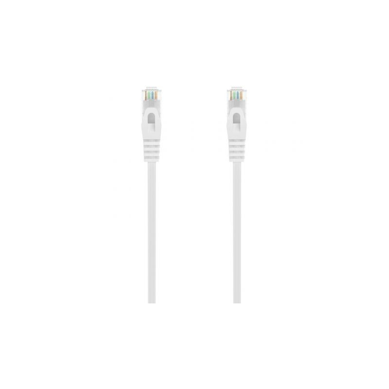 Cable de Red RJ45 AWG24 UTP Aisens A145-0593 Cat.6A/ LSZH/ 50cm/ Blanc