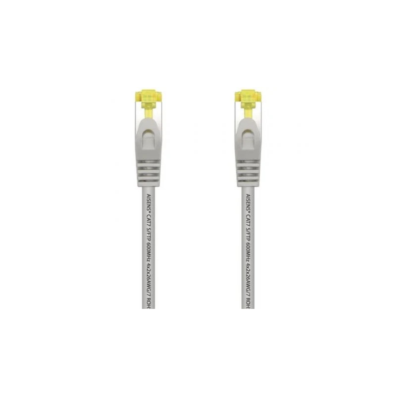 Cable de Red RJ45 S/FTP Aisens A146-0332 Cat.7/ 25cm/ Gris