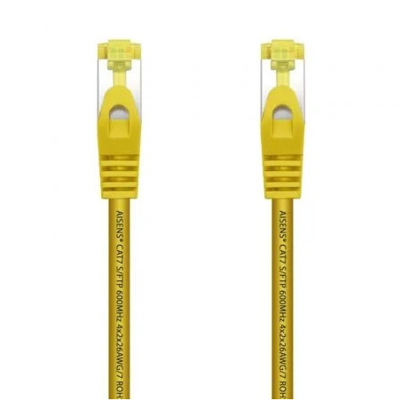 Cable de Red RJ45 SFTP Aisens A146-0475 Cat.7/ 2m/ Amarillo