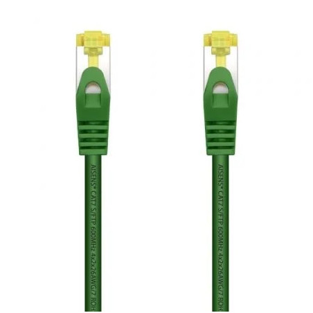 Cable de Red RJ45 SFTP Aisens A146-0481 Cat.7/ 50cm/ Verde